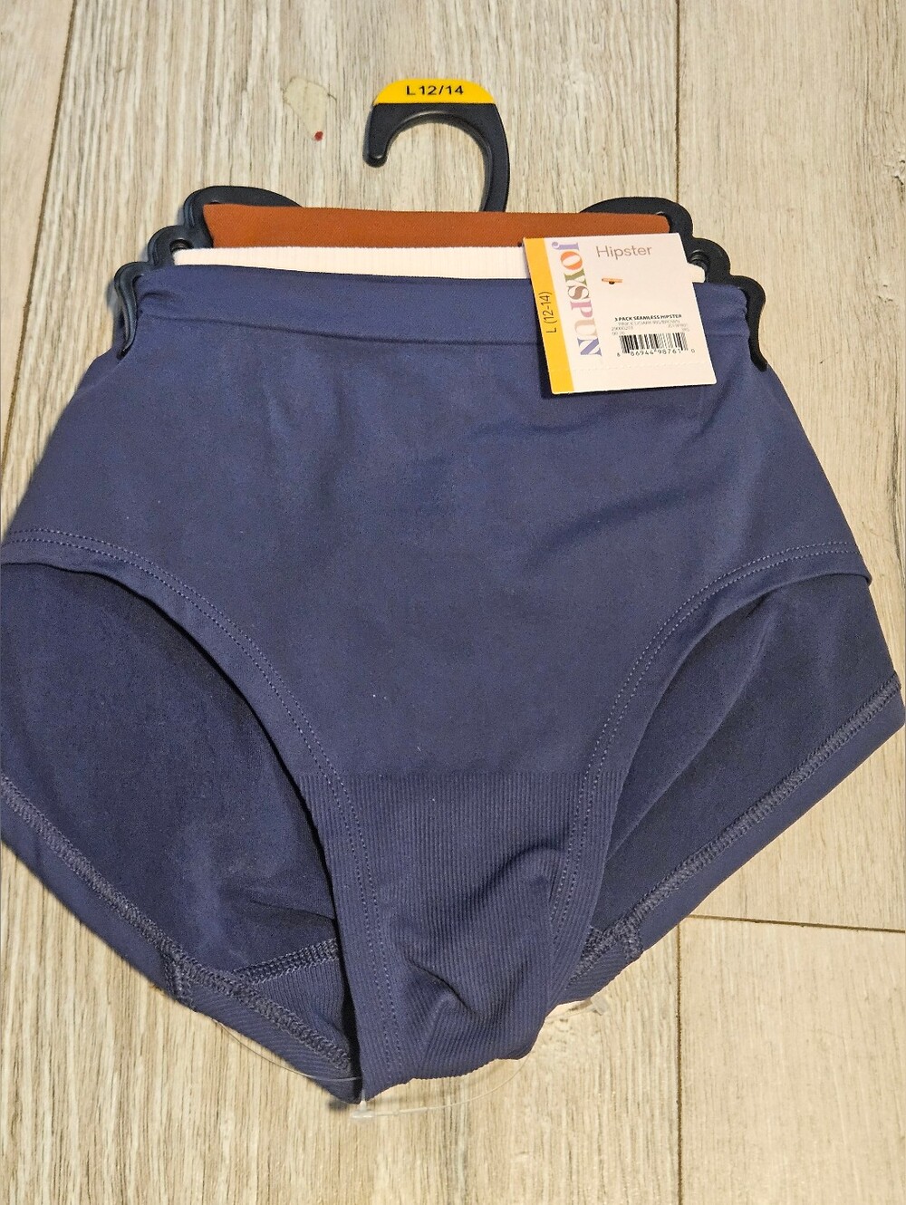 Joyspun Women’s Seamless Hipster Panty 3-Pack Size Large L (12-14) NWT